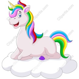 Cheerful Rainbow Unicorn