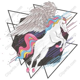 Majestic Winged Unicorn