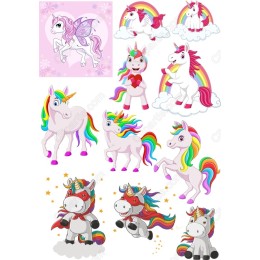 Unicorn Clipart Collection - Magical
