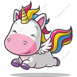 Happy Flying Unicorn