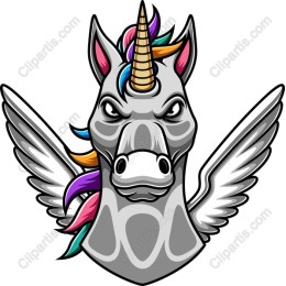 Majestic Winged Unicorn