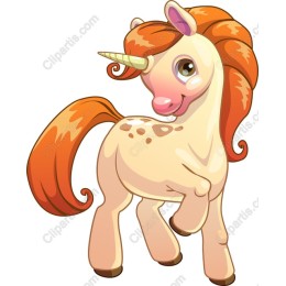 Cute Cartoon Unicorn