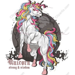 Majestic Unicorn - Strength & Wisdom