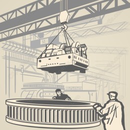 Industrial Crane