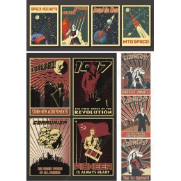 Vintage Soviet Propaganda Collection