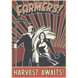 Farmers! Harvest Awaits! Vintage