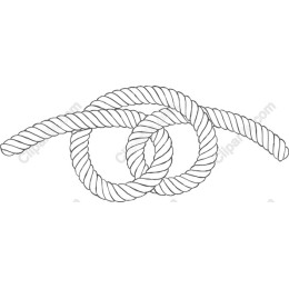 Elegant Entwined Rope Knot