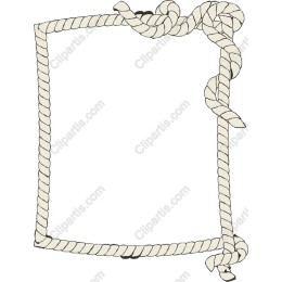 Nautical Rope Frame