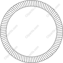 Elegant Circular Line Pattern