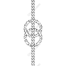 Elegant Rope Knot