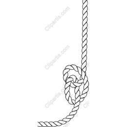 Braided Rope with Knot