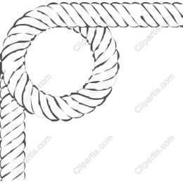 Rope Corner Decorative