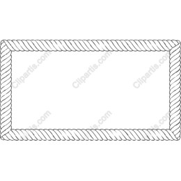 Classic Nautical Rope Frame