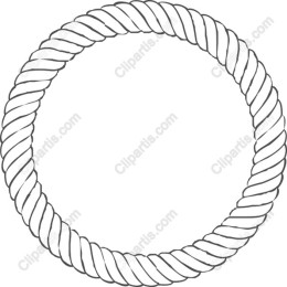 Nautical Rope Circle
