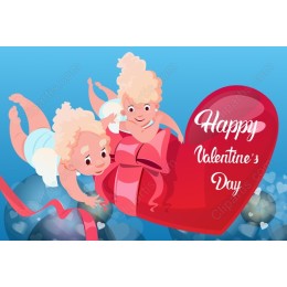 Cupid's Love: Adorable Valentine's Day