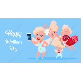 Cute Cupid Valentine's Day