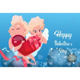 Playful Cherubs Valentine's Day