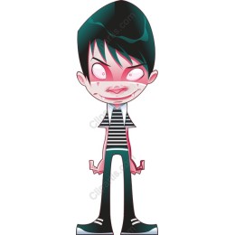 Whimsical Mischief: Cartoon Character