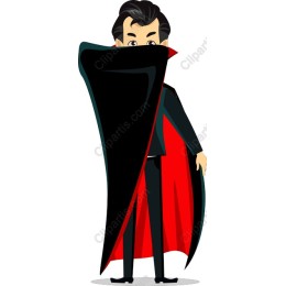 Mysterious Vampire Character