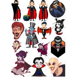 Vampire Set - Spooky & Enchanting Cliparts
