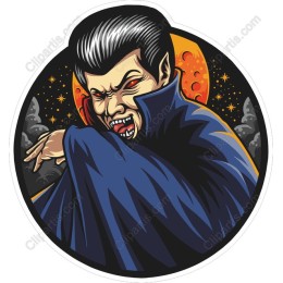 Vampire - Halloween Graphic