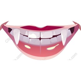 Playful Vampire Mouth