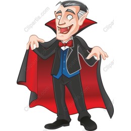 Charming Vampire Character
