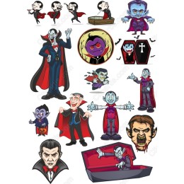 Vampire Set - Whimsical for Halloween Creations