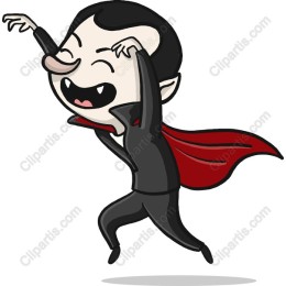 Charming Cartoon Vampire