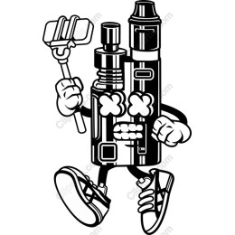 Playful Vape Character