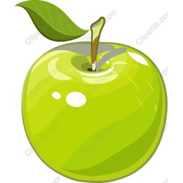 Vibrant Green Apple
