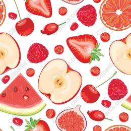 Vibrant Fruit Pattern
