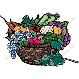 Vibrant Harvest Basket