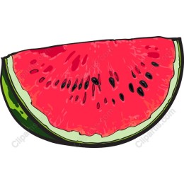 Vibrant Watermelon Slice