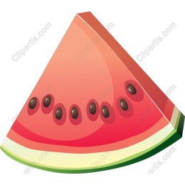 Vibrant Watermelon Slice