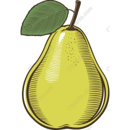 Vibrant Ripe Pear