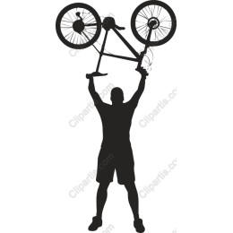 Triumphant Cyclist