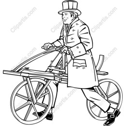 Vintage Gentleman Pushcart