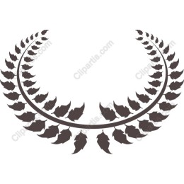 Elegant Laurel Wreath