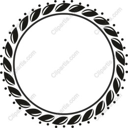 Leafy Circular Frame