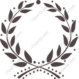 Elegant Laurel Wreath