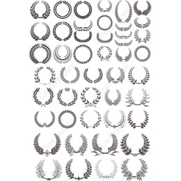 Elegant Wreath Clipart Collection