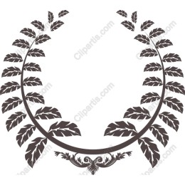 Elegant Laurel Wreath