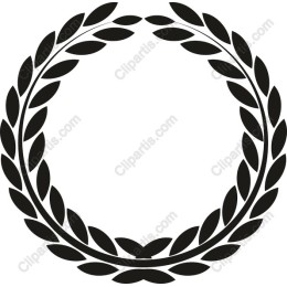Elegant Laurel Wreath