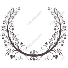 Elegant Floral Wreath