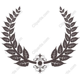Elegant Laurel Wreath