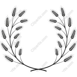 Elegant Wheat Wreath