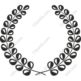 Elegant Laurel Wreath
