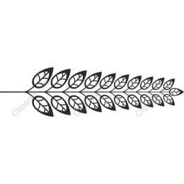 Elegant Leaf Branch