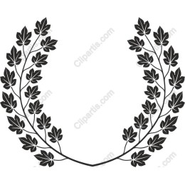 Elegant Laurel Wreath